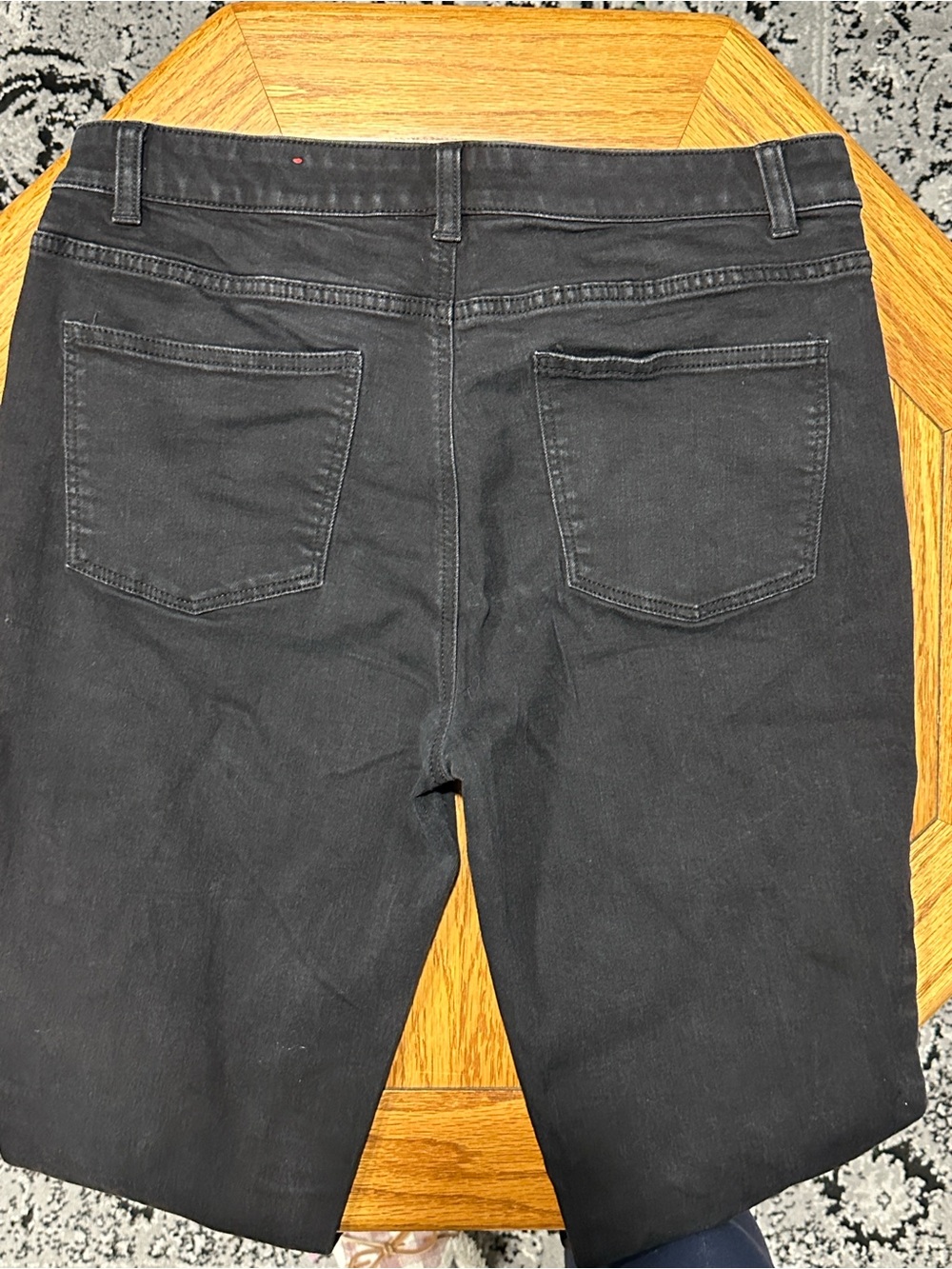 *TALBOTS* Black Simply Flattering Collection Jegging Skinny Leg Pant Jeans Sz 12 - Picture 6 of 8